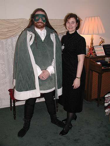 phillip and mom before he leaves for masquerade dance.